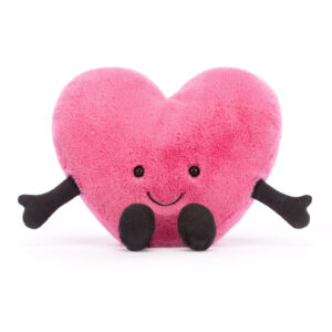Jellycat Amusable Herz Hot Pink groß