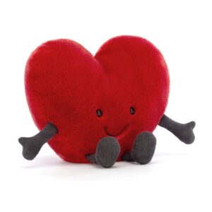 Jellycat Amusable Herz rot groß