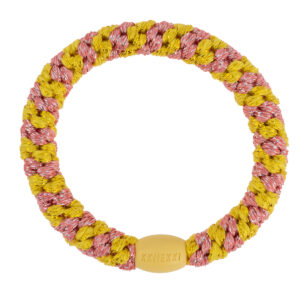 Kknekki SS25 Coral glitter stripe