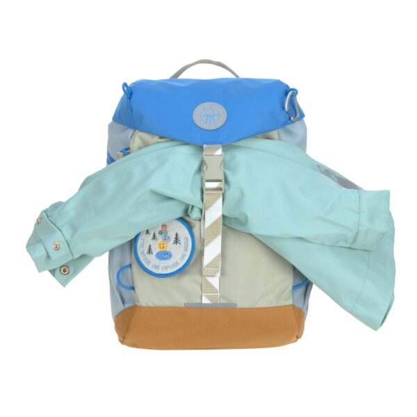 Wanderrucksack Kinder 9 L - Sunny Explorer Grün Blau – Bild 5