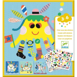 Djeco Stickerbilder Meerestiere
