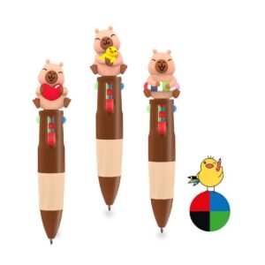 TRENDHAUS® Capybara Mehrfarbkuli mit Topper