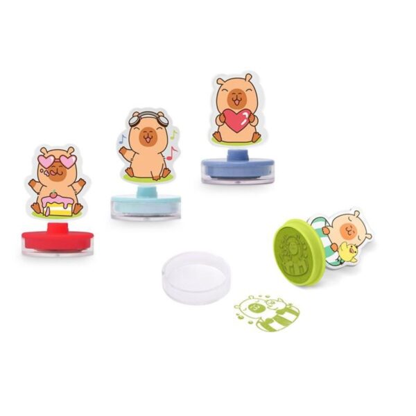 TRENDHAUS® Capybara Acryl-Stempel selbstfärbend – Bild 3