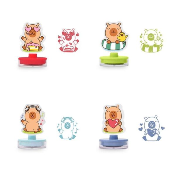 TRENDHAUS® Capybara Acryl-Stempel selbstfärbend