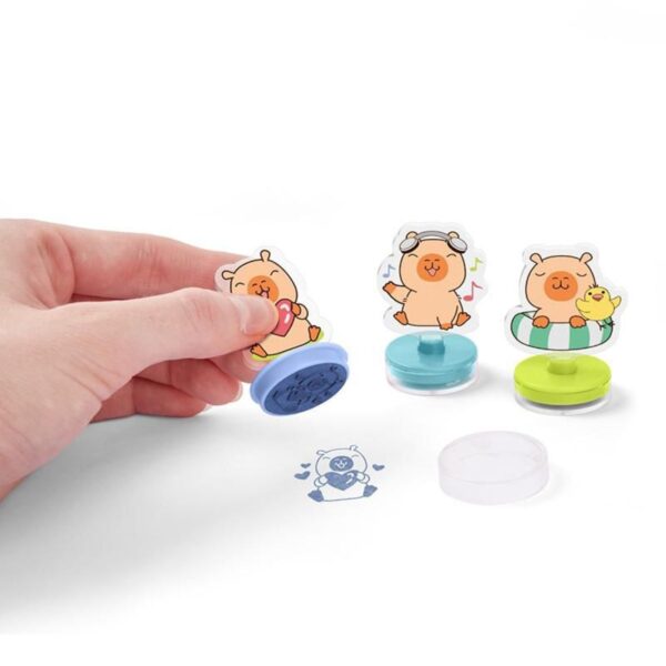TRENDHAUS® Capybara Acryl-Stempel selbstfärbend – Bild 2
