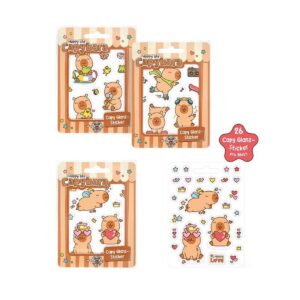 TRENDHAUS® Capybara Stickerset 26-tlg.