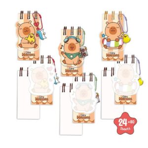 TRENDHAUS® Capybara Mini-Blöckchen 2 in 1