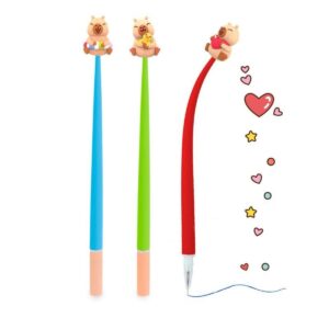 TRENDHAUS® Capybara Fineliner mit Wackelfigur