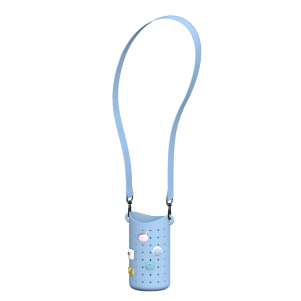 ASOBU Bestie Sling Tragetasche für Trinkflasche blau – Bild 3