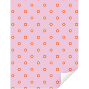Kado Design Geschenkpapierrolle Blumen