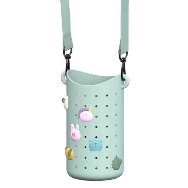 ASOBU Bestie Sling Tragetasche für Trinkflasche grün