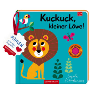Coppenrath Filz-Fühlbuch - Kuckuck, kleiner Löwe!
