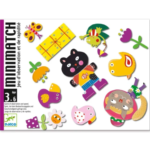 Djeco minimatch Kartenspiel