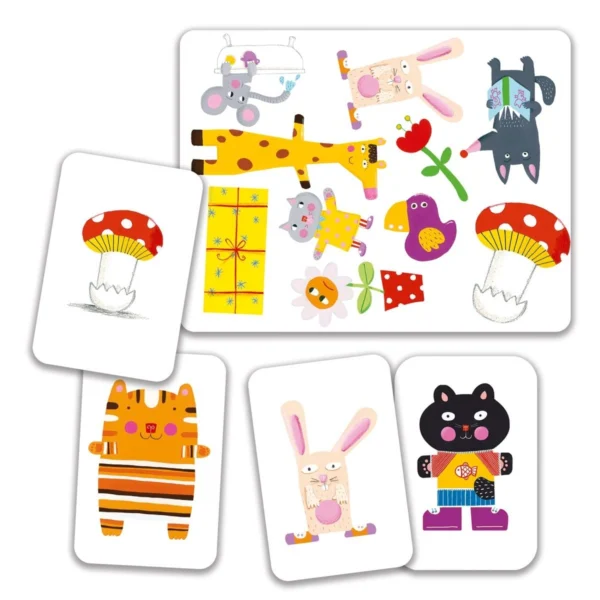 Djeco minimatch Kartenspiel