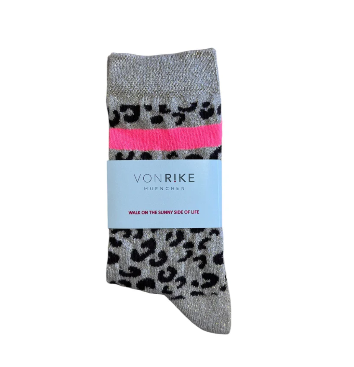 Von RIKE Socken Leo Glitzer braun Gr. 36-41 - Bunte Kinderkiste