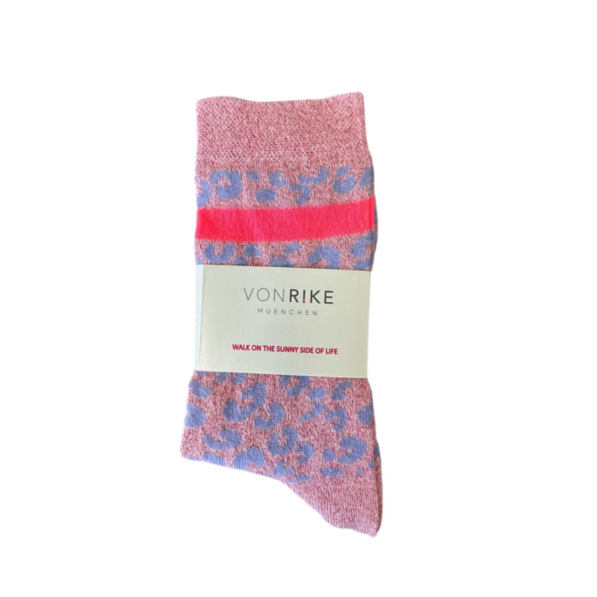 Von RIKE Socken Leo Glitzer rosa Gr. 36-41 - Bunte Kinderkiste