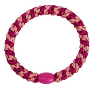Kknekki SS26 Stripe faded rose electric pink glitter