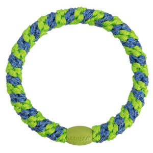 Kknekki SS26 Stripe lime green ocean glitter
