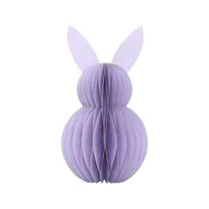VON RIKE Osterhase stehend 20cm flieder