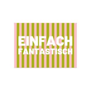 Herr & Frau Hempel Postkarte Fantastisch