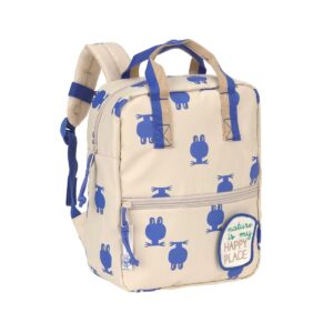 Lässig Kindergartenrucksack Square - Happy Trails Frosch