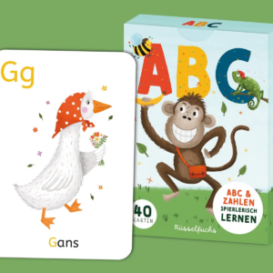 Rüsselfuchs ABC & Zahlen Lernkarten