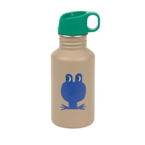 Lässig Trinkflasche Edelstahl - Happy Trails Frosch