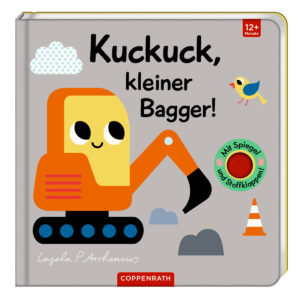 Coppenrath Filz-Fühlbuch - Kuckuck, kleiner Bagger!