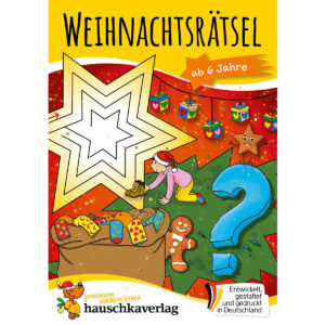 Hauschka-Verlag Weihnachts-Rätselblock 6 Jahre