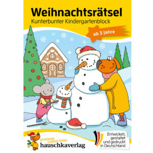 Hauschka-Verlag Weihnachts-Rätselblock 3 Jahre