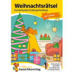Hauschka-Verlag Weihnachts-Rätselblock 4 Jahre