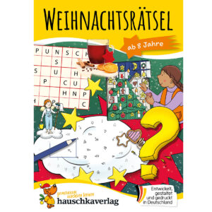 Hauschka-Verlag Weihnachts-Rätselblock 8 Jahre