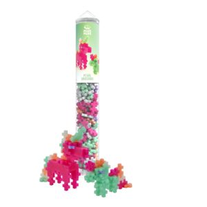 Plus Plus 100 Kreativ Bausteine Einhorn Neon