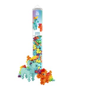 Plus Plus 100 Kreativ Bausteine Einhorn Regenbogen