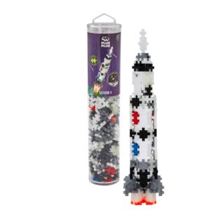 Plus Plus 240 Kreativ Bausteine Rakete Saturn V