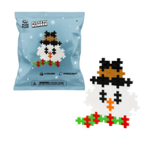Plus Plus 40 Kreativ Bausteine Zahlenrätsel Schneemann