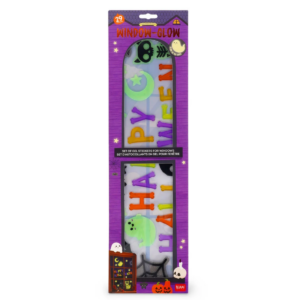 Legami Set mit Gel-Fensteraufklebern - Window-Glow Halloween