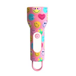 MOB - Taschenlampe/Nachtlicht Smiley pink